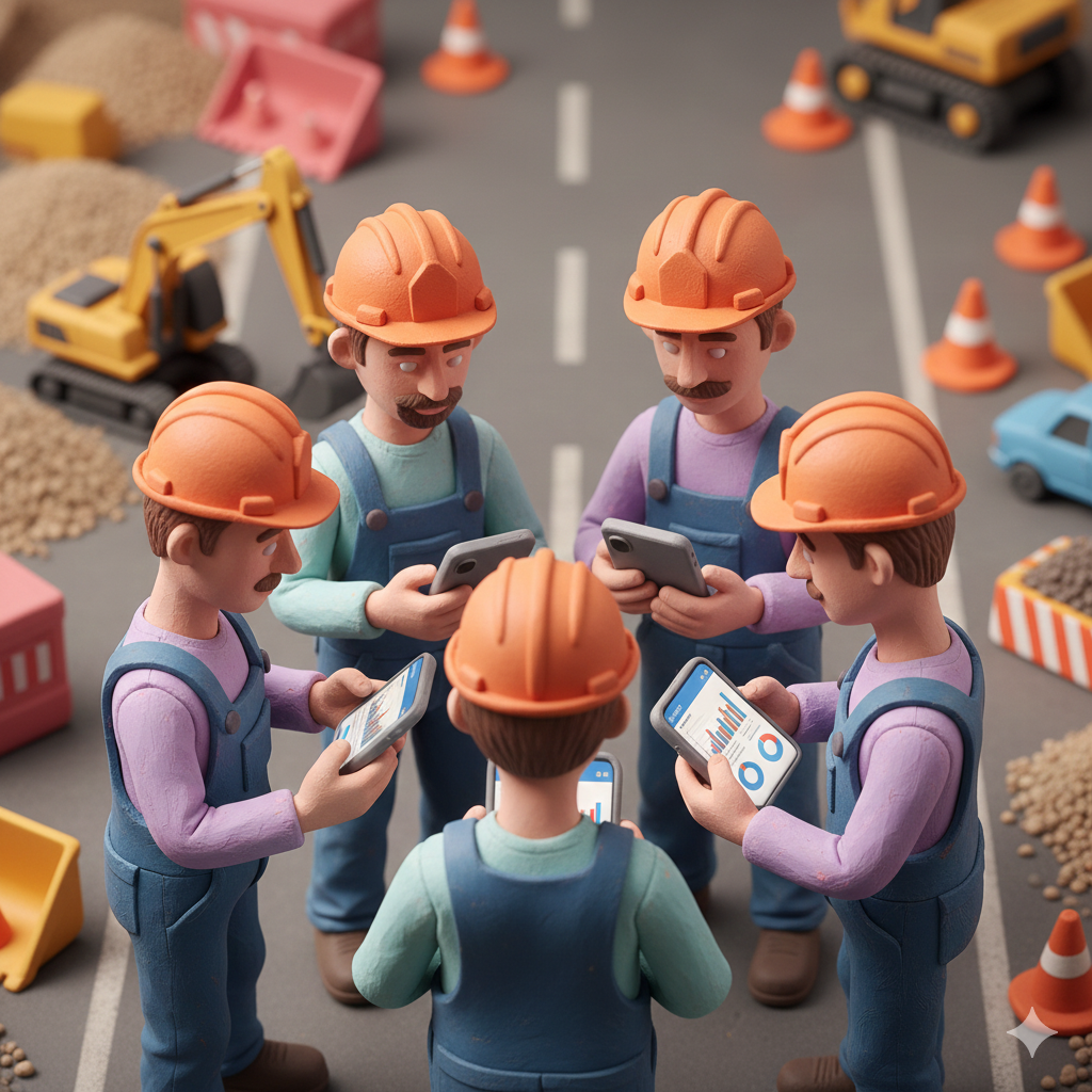 Intranet RH e Comunicação Interna para equipes que estão em obras espalhadas pelo Brasil